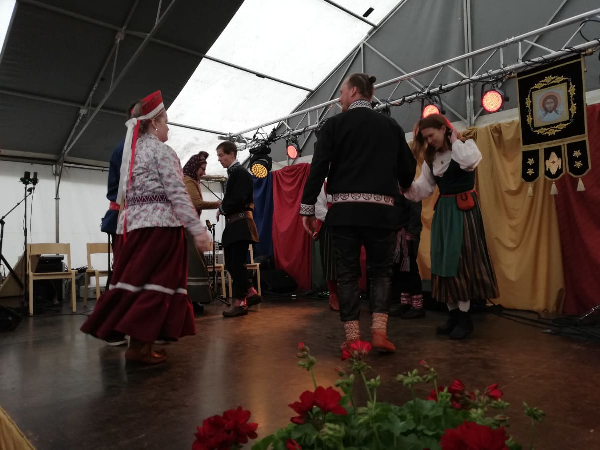 Kolttasaamelaisten asuttamisjuhla 24.8.2019.