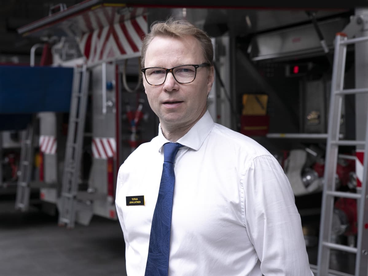 Pelastusopiston tutkija Juha Laitinen.