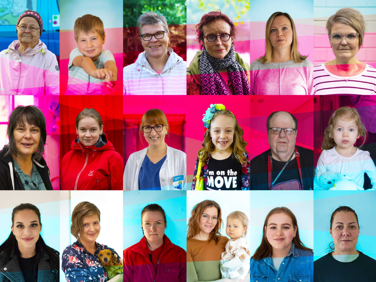 ihmiskavoja lähikuvassa