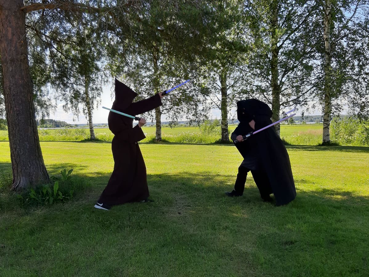 Star Wars-videoseurassa olevaa taistelua