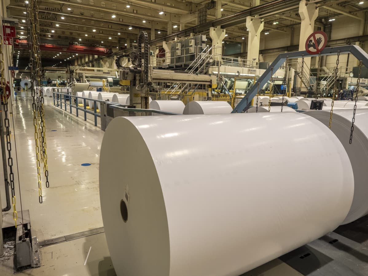 Stora Enso Oulun paperitehtaan puoli