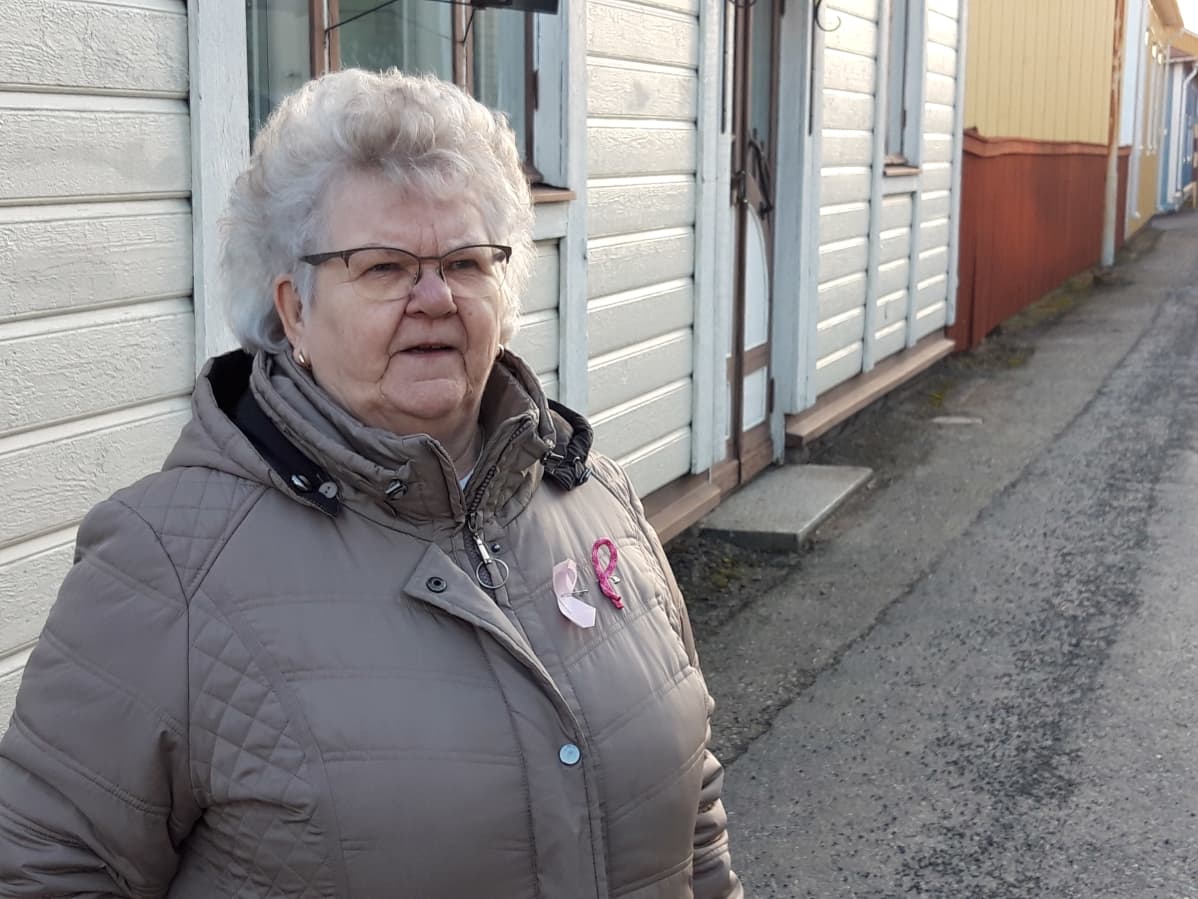 Karin Rusk kadulla