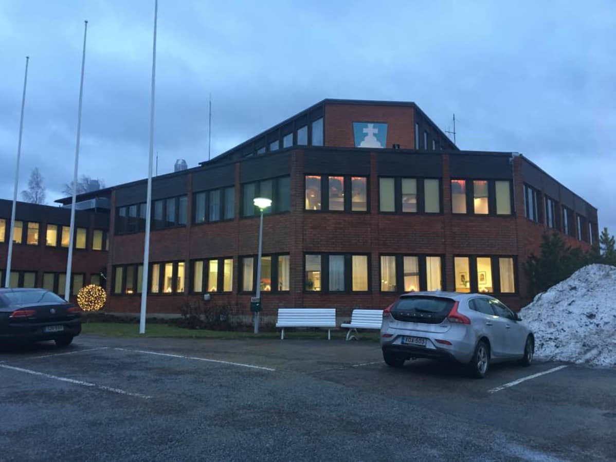 Alavuden kaupungintalo tammikuussa 2020