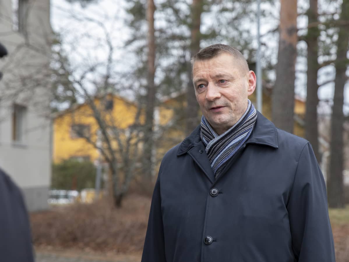 Parikkalan kunnanjohtaja Vesa Huuskonen.