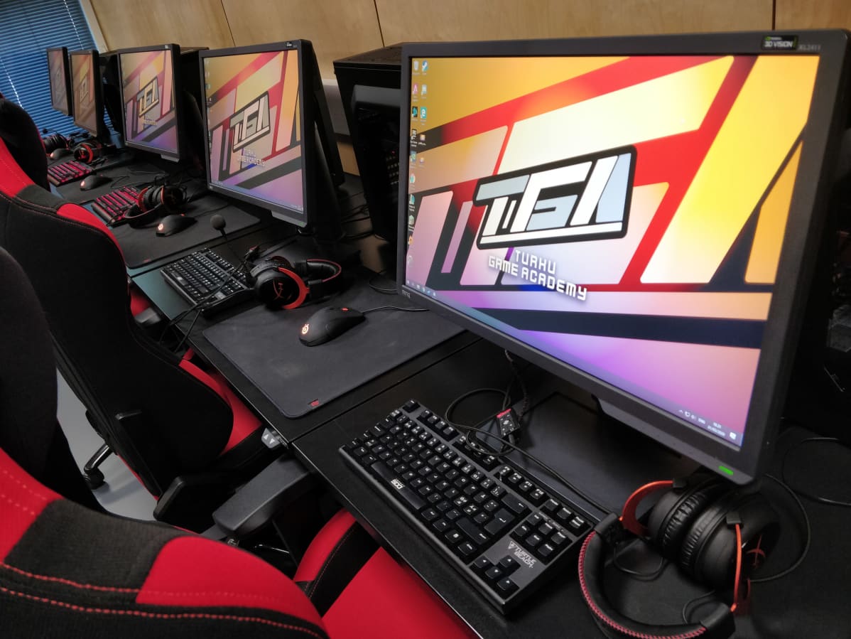 Turku Game Academyn pelitila Nexus.