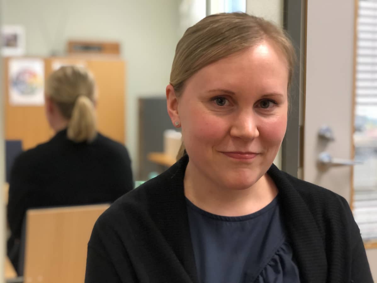 Mukkulan koulun rehtori Hanna Saarinen