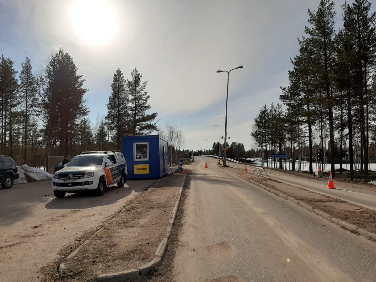Kolarin rajanylityspaikka 14. toukokuuta