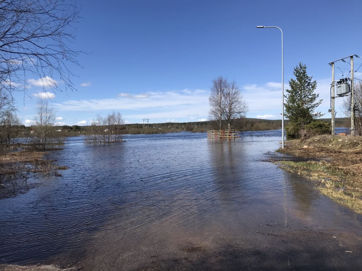 Tulva Rovaniemellä 2020