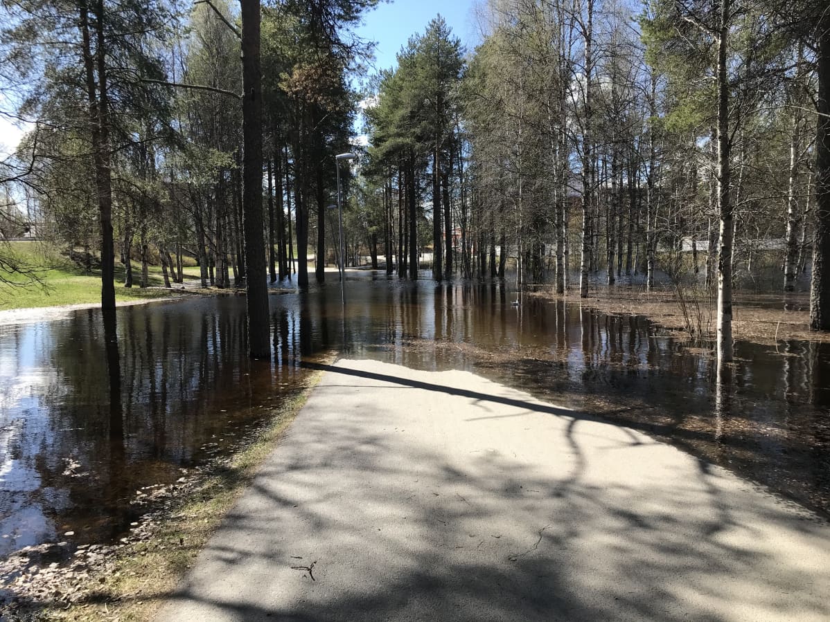 Tulva Rovaniemellä 2020