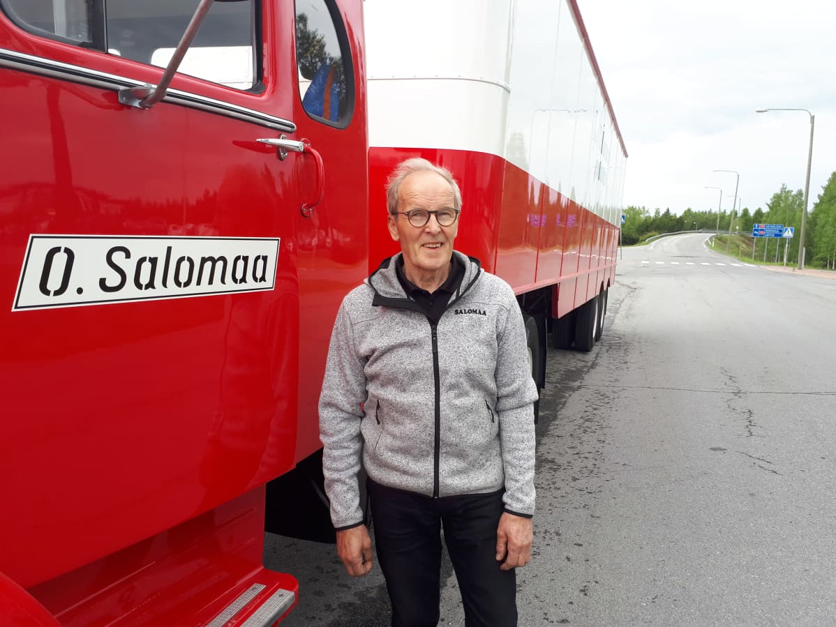 Kuljetusyrittäjä Ilpo Salomaa