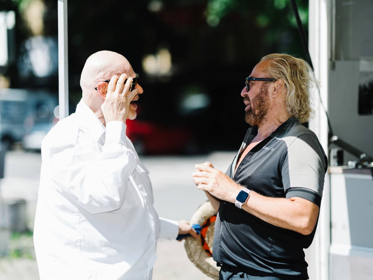 Jorma Uotinen ja Jussi Parviainen, Helsinki, 23.06.2020