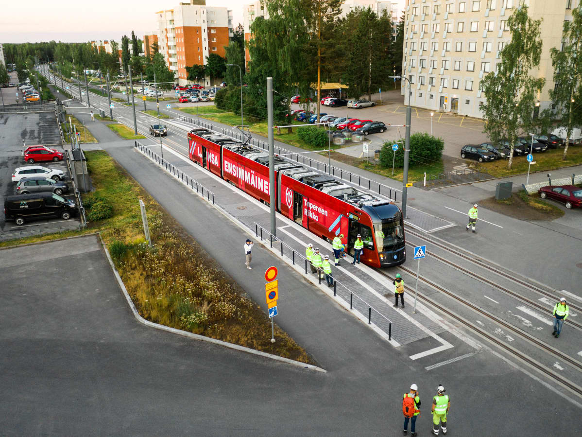 tampereen ratikan testit