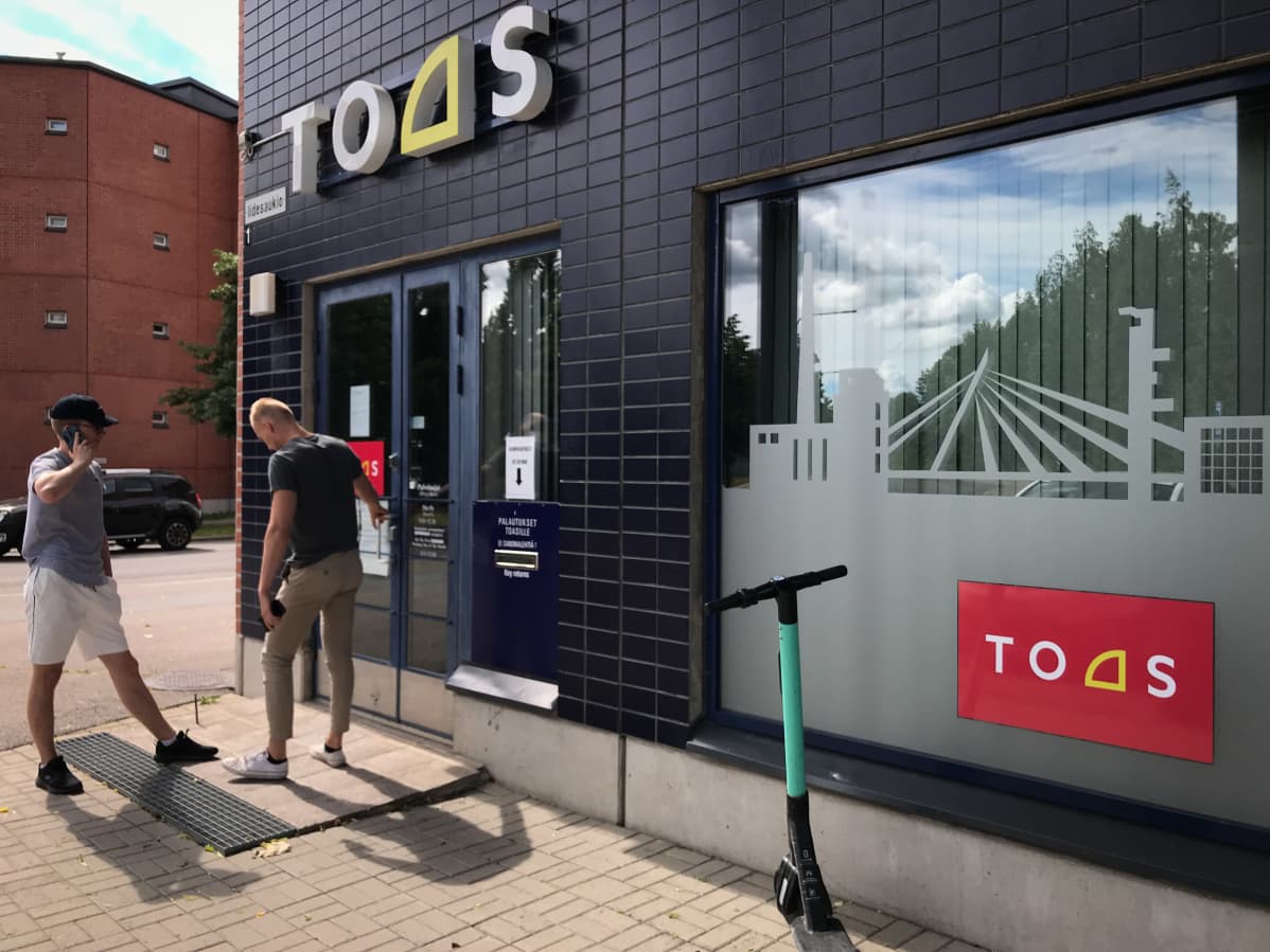 Toas:in toimisto Tampereella.