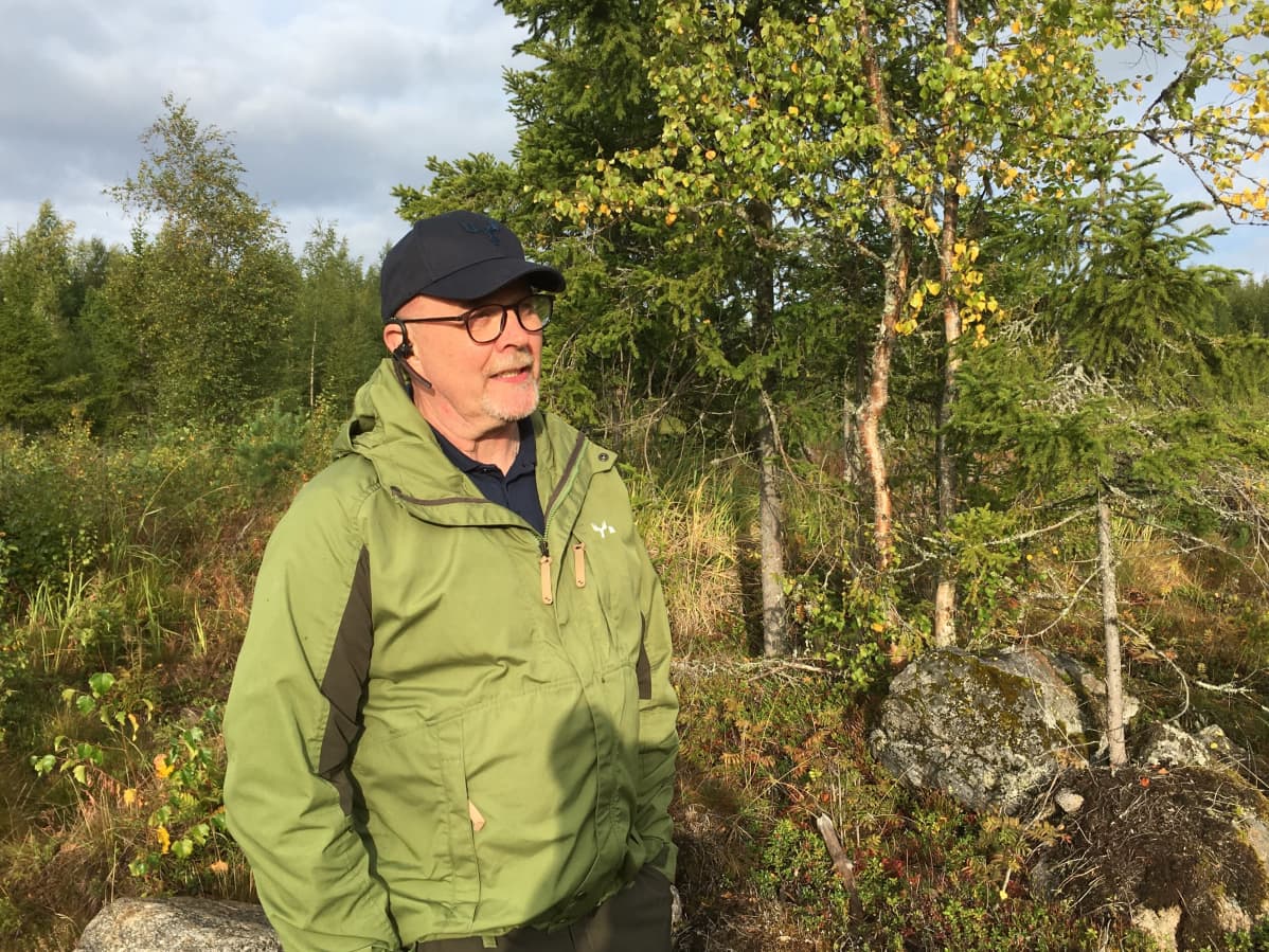 Metsä Groupin metsäasiantuntija Hannu Yli-Rahko
