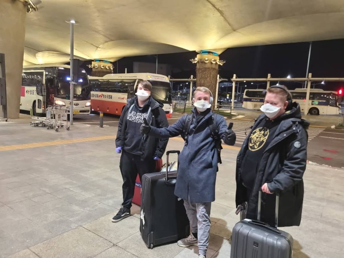 ENCEn PUBG-joukkue Etelä-Koreassa.