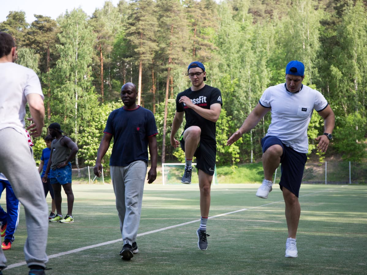 ULURVA-kurssin jäseniä Varalassa Tampereella