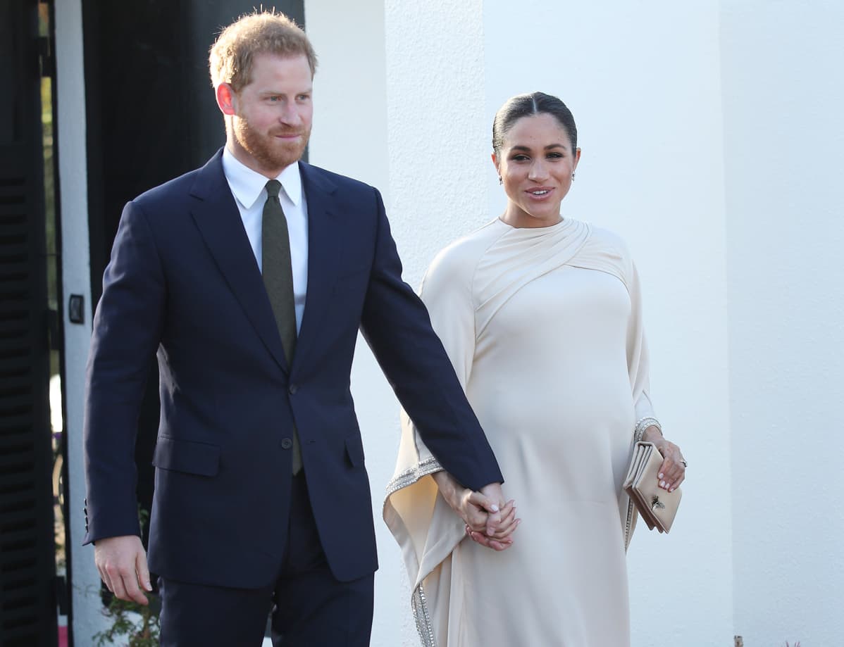 Prinssi Harry ja Meghan .