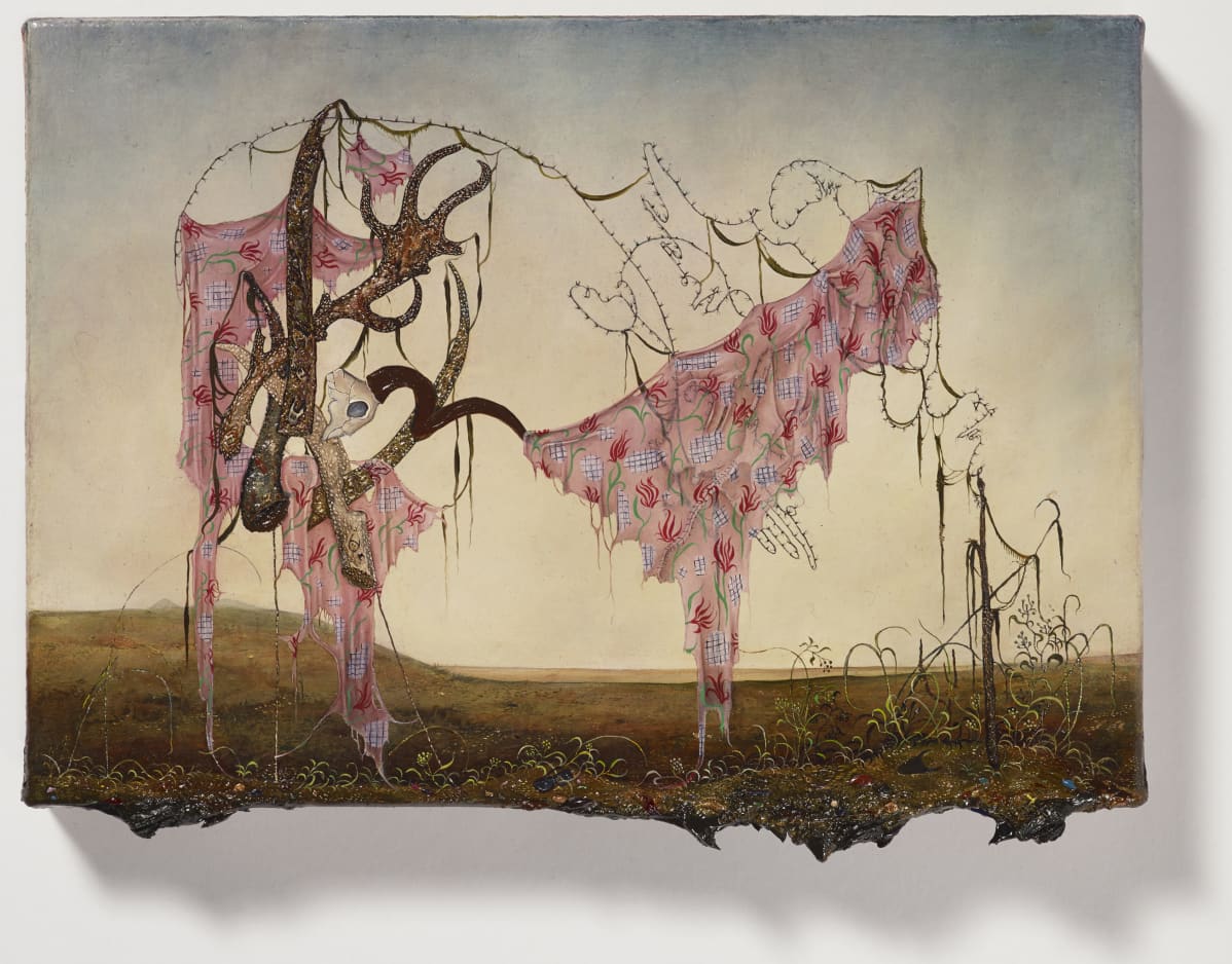 Anj Smith: Uncurtaining the Night, 2014. Sara Hildénin säätiön kokoelma