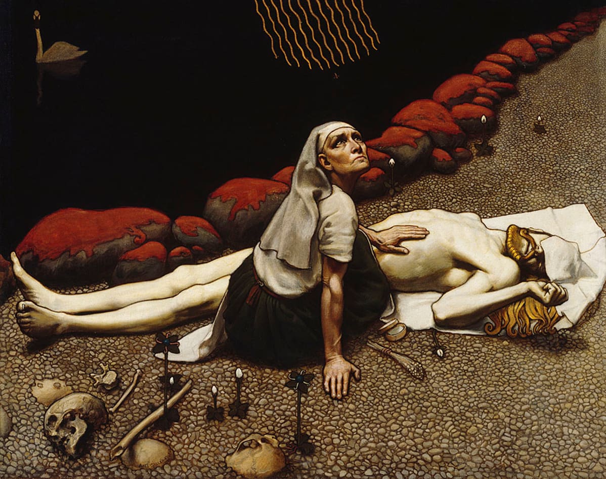 Akseli Gallen-Kallela: Lemminkäisen äiti 1897