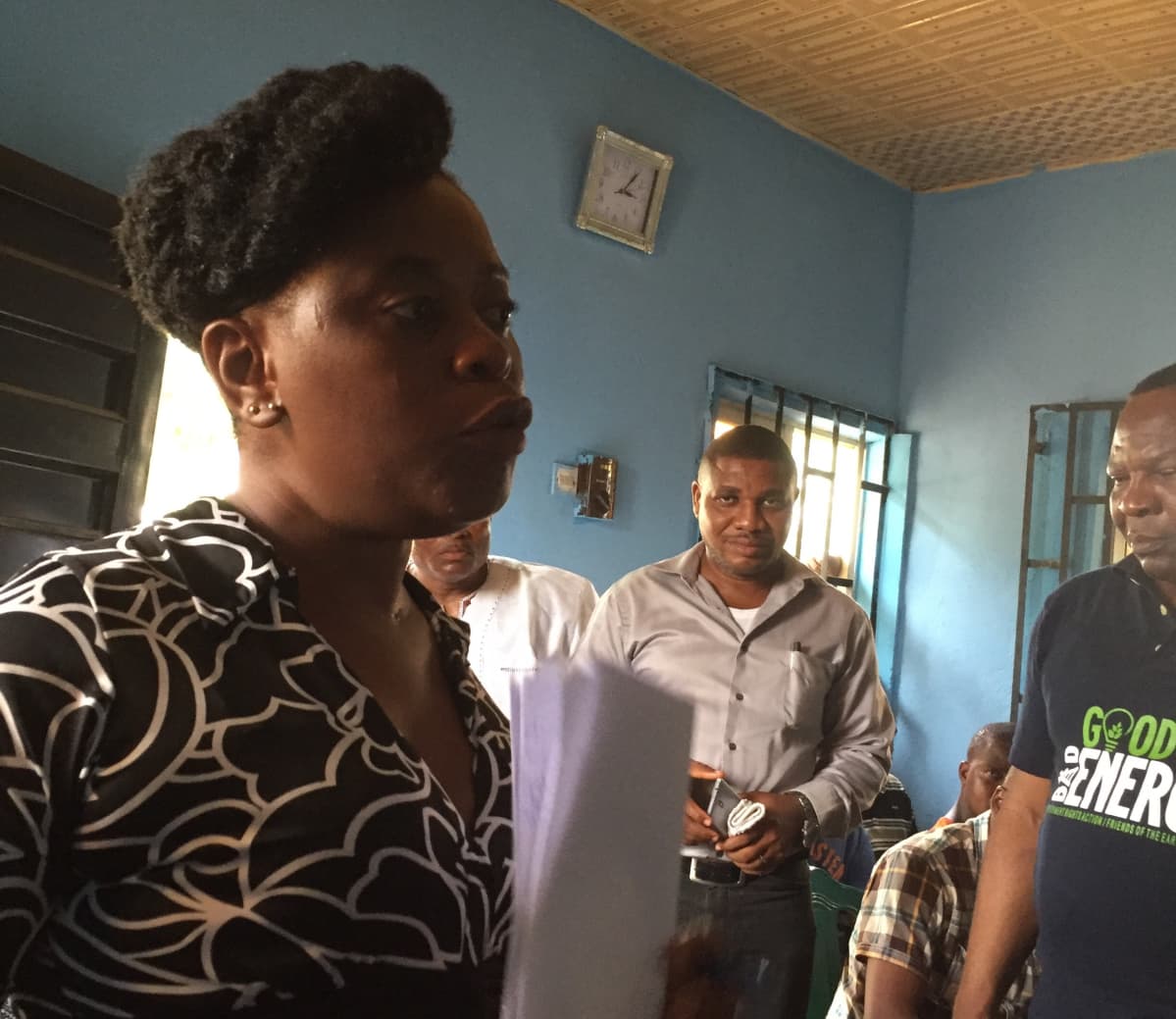 Nigerian Guardianin toimittaja Tia Todo Calabarista Riversin osavaltiosta