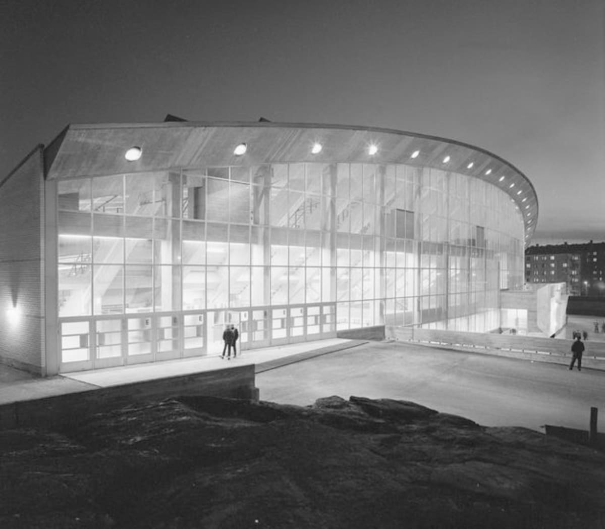 Helsingin jäähalli.