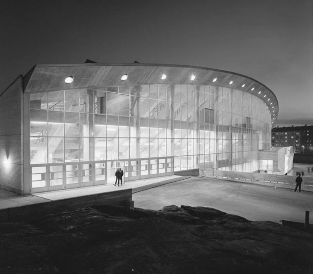 Helsingin jäähalli.