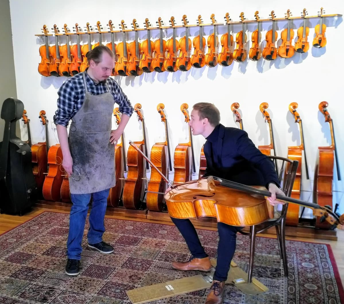 Lauri Kallinen ja Heikki Takkula