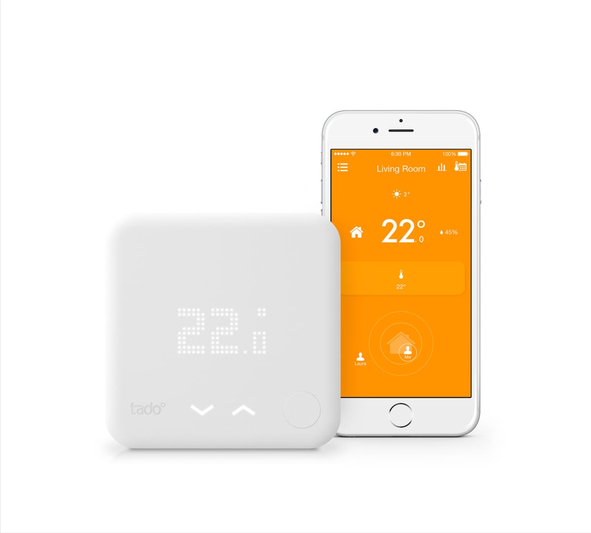 Tado-älytermostaattia ohjataan valmistajan omalla sovelluksella.