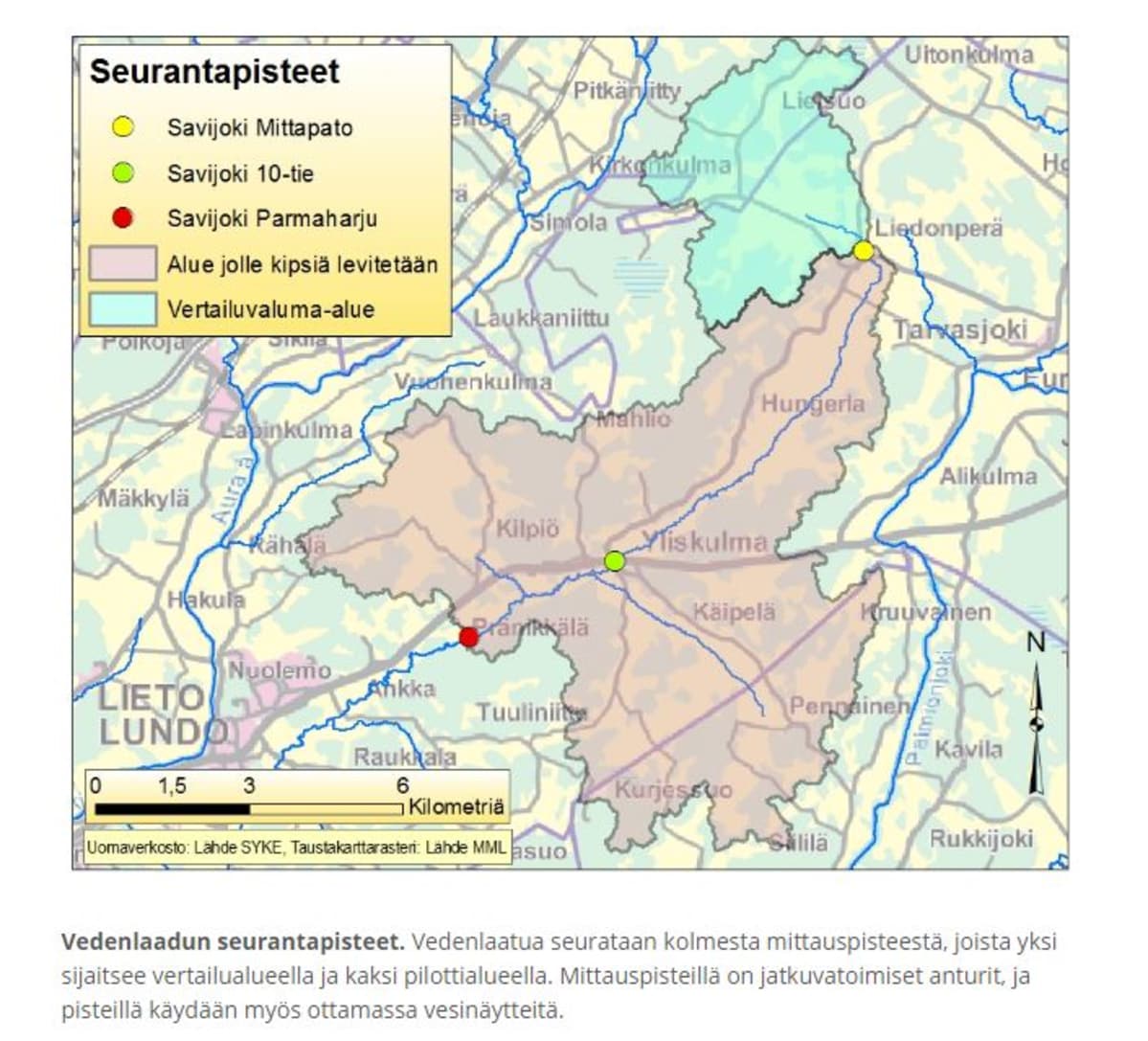 Savijoen valuma-alueen kipsikäsittelyalue