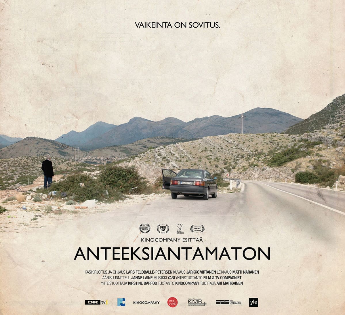 Anteeksiantamaton -elokuvan juliste.