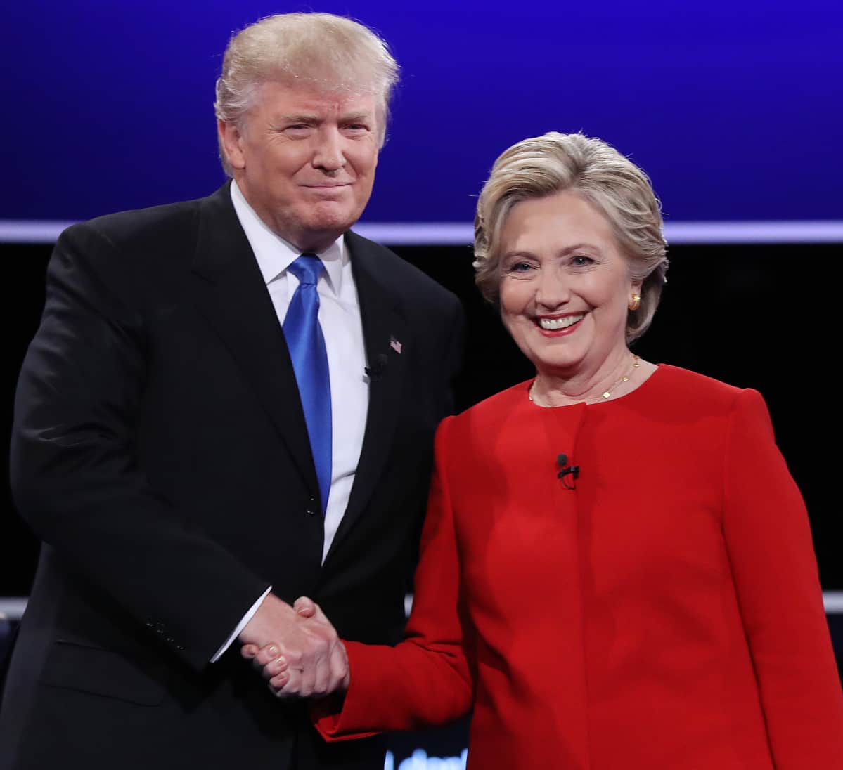 Trump ja Clinton, ensimmäinen vaaliväittely 26.9.2016