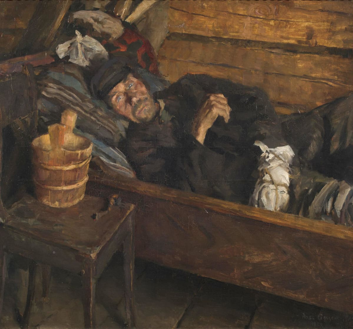 Akseli Gallen-Kallela Haavakuume, 1889