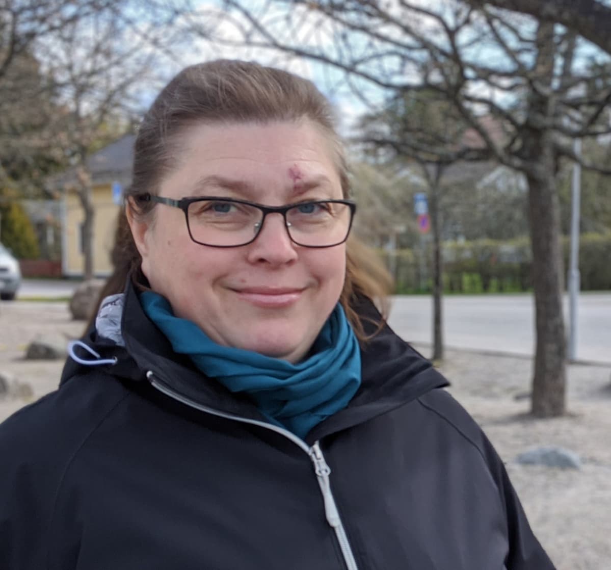 Rehtori Päivi Outinen, Linnajoen koulu.