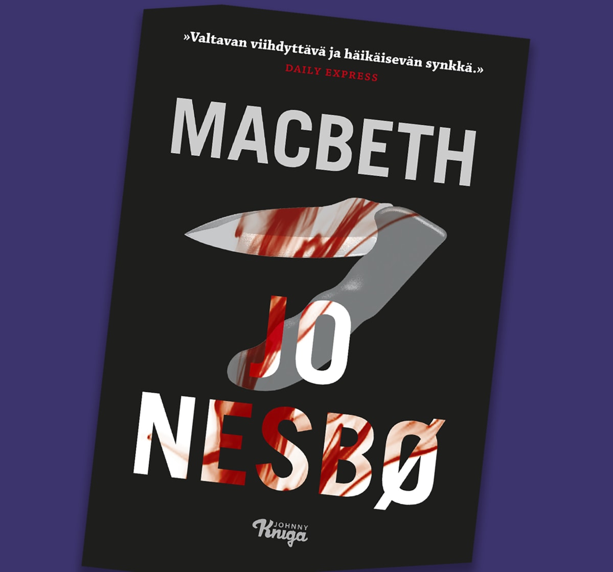 Jo Nesbö, kirjankansi Macbeth .