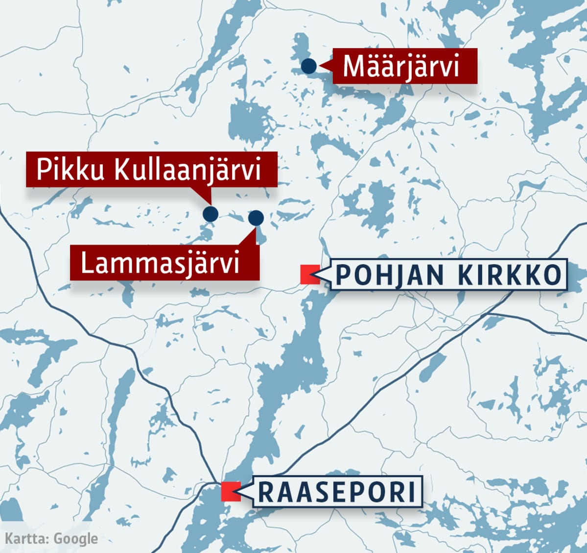 Kartta Kalliomaalauksista