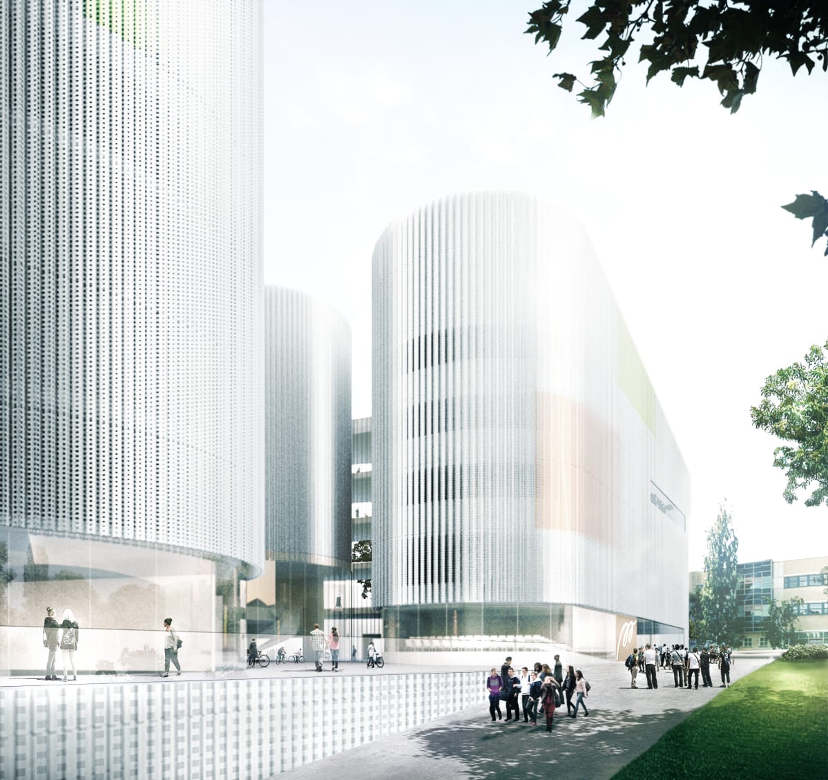 Metropolia Myllypuron kampus havainnekuvia helmikuu 2016.