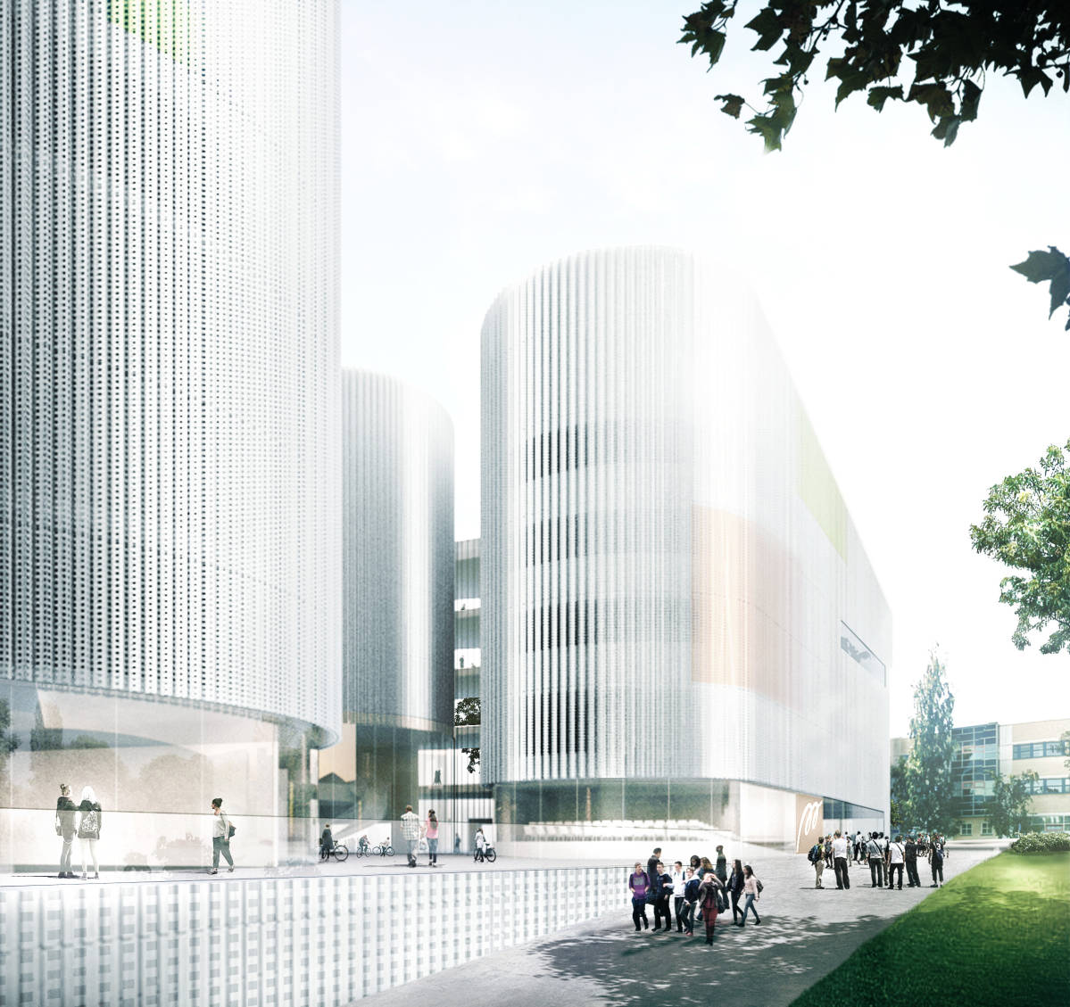 Metropolia Myllypuron kampus havainnekuvia helmikuu 2016.
