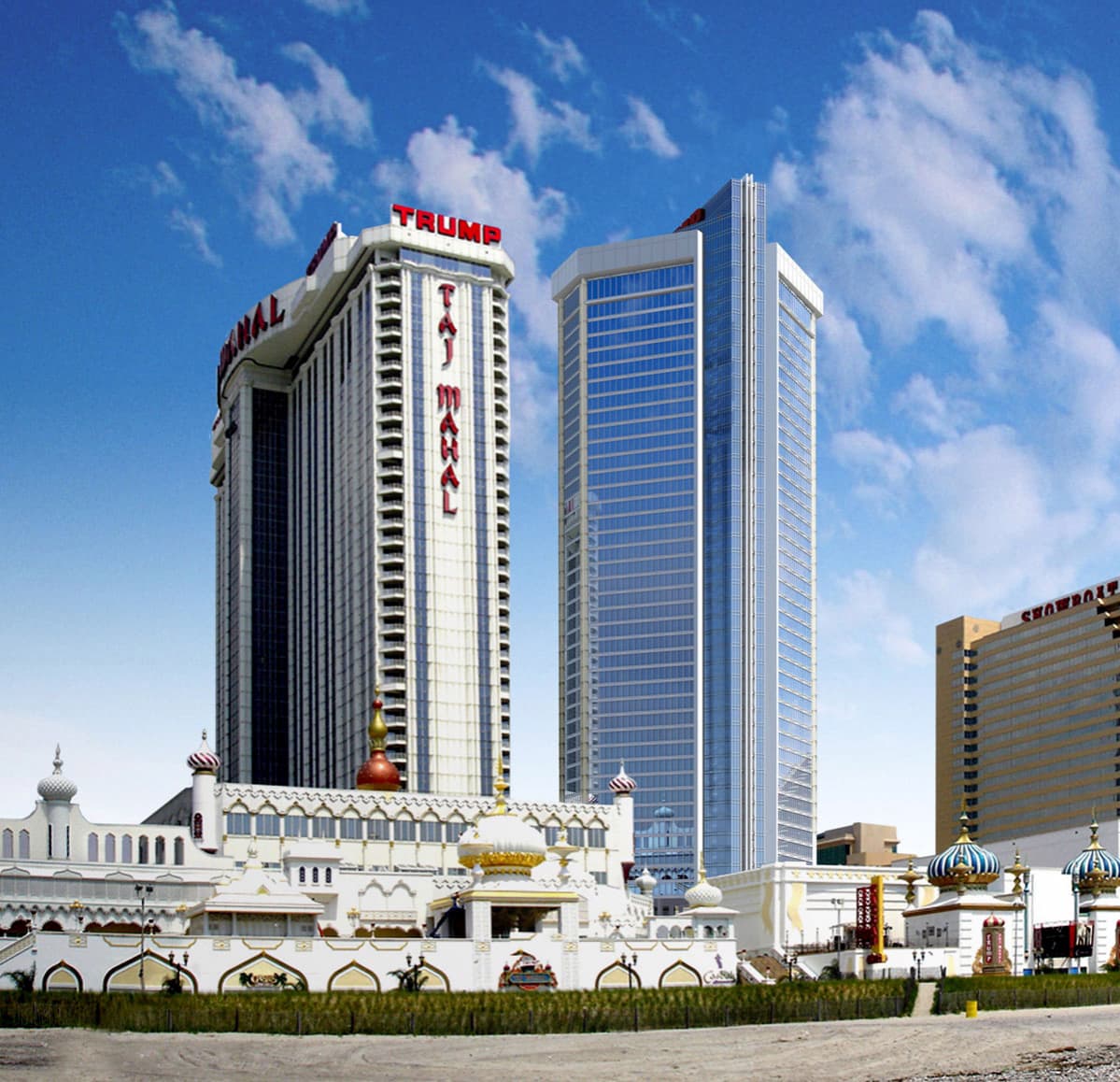 Trumpin Taj Mahal -kasino Atlantic Cityssa.