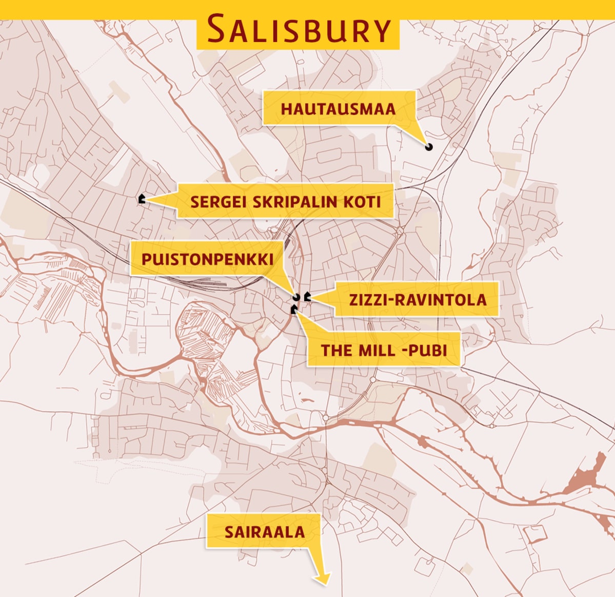 Salisburyn kartta