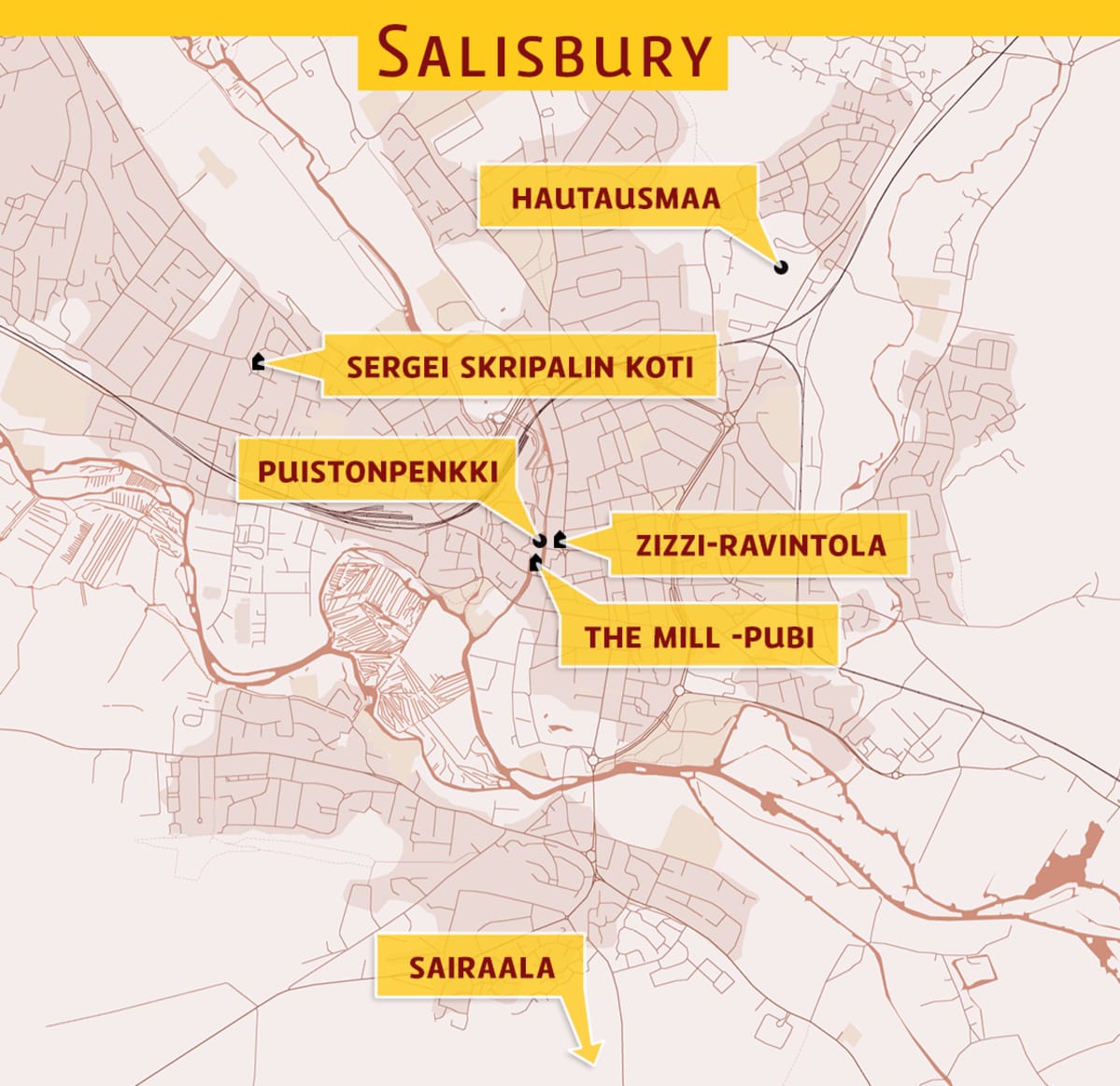 Salisburyn kartta