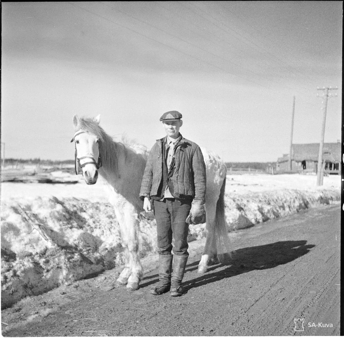 Sotavanki Terussa Itä-Karjalassa huhtikuussa 1942.