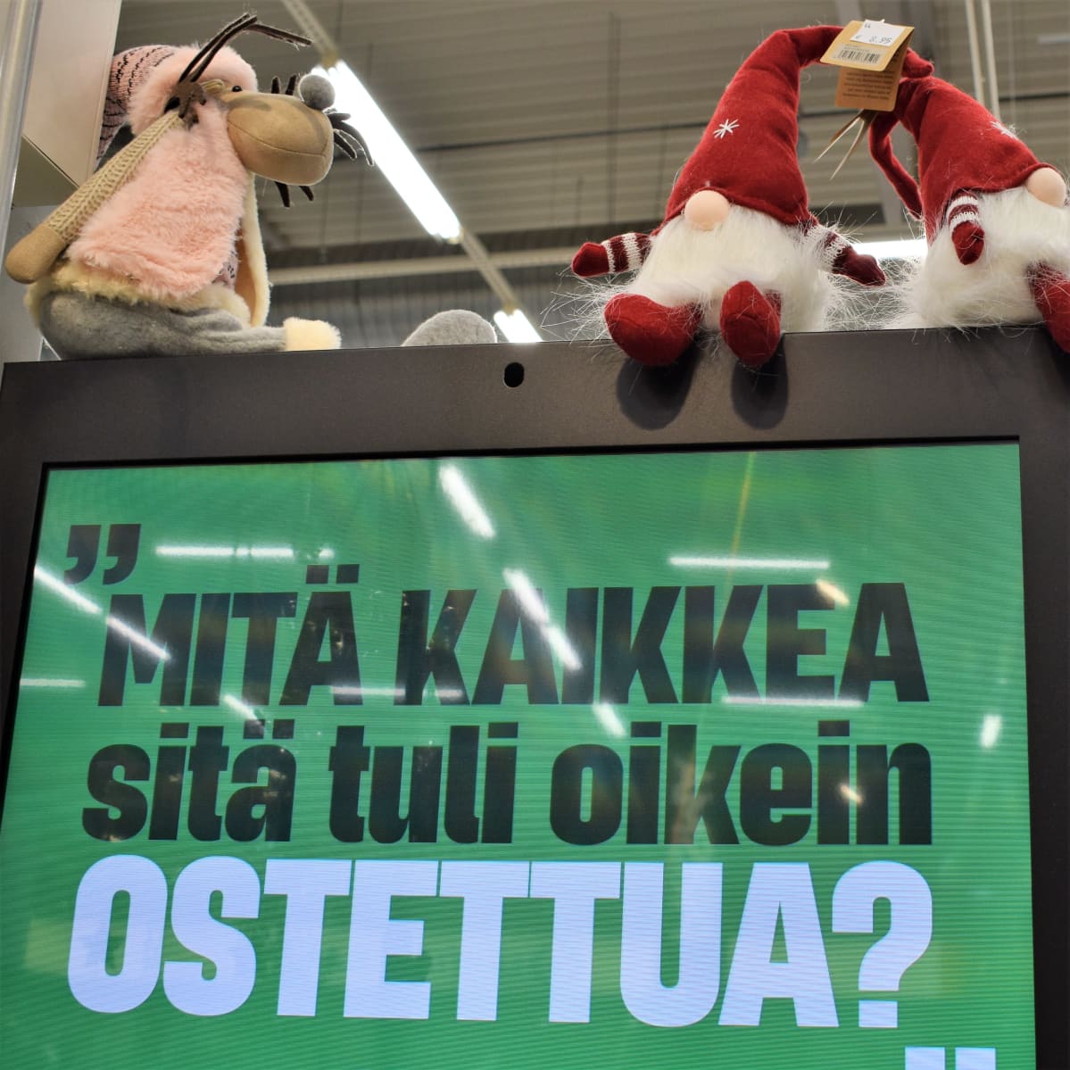 Joulukauppa on lähtenyt vauhtiin.