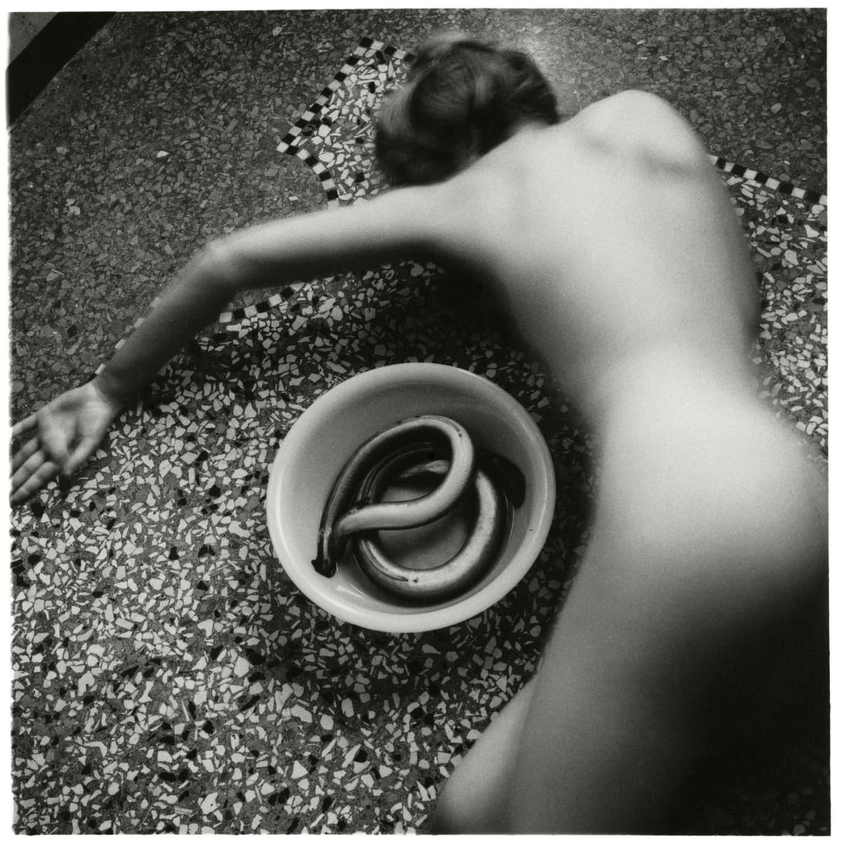 Francesca Woodman, Eel Series, Venice, Italy, 1978.