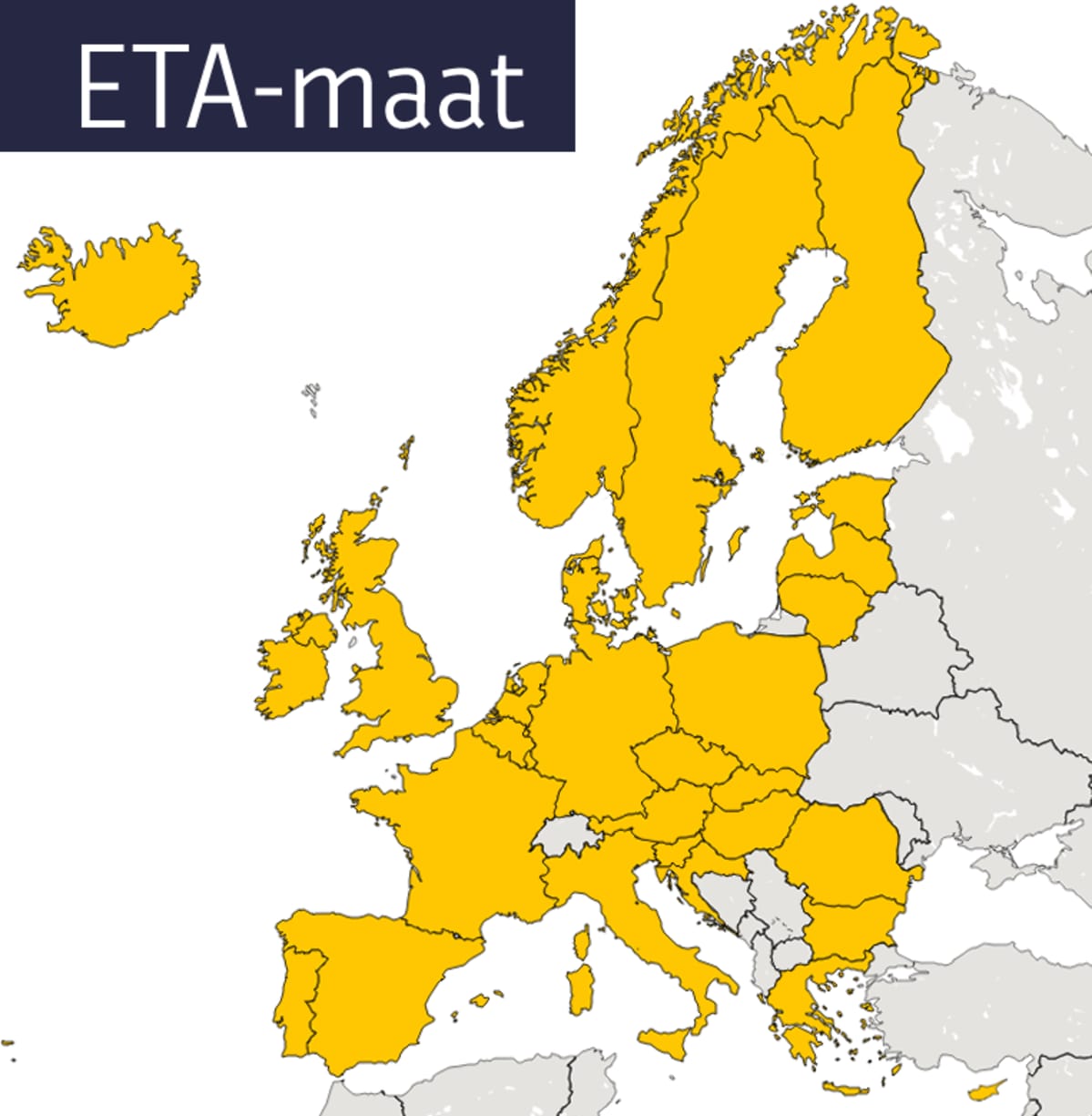 ETA-maat kartta