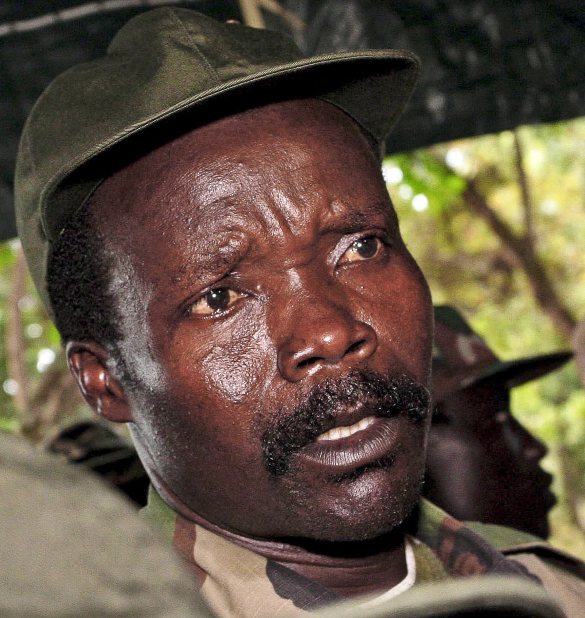 Joseph Kony år 2006 i Ri-Kwamba i Sydsudan.