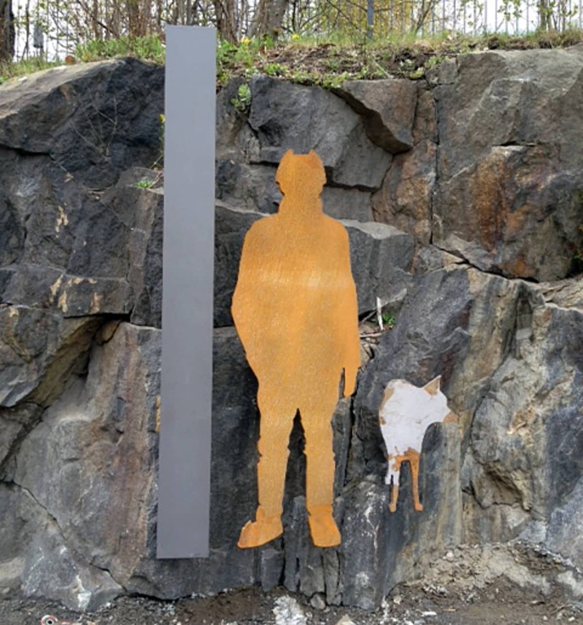 Kalle Päätalon muistomerkki Tampereella