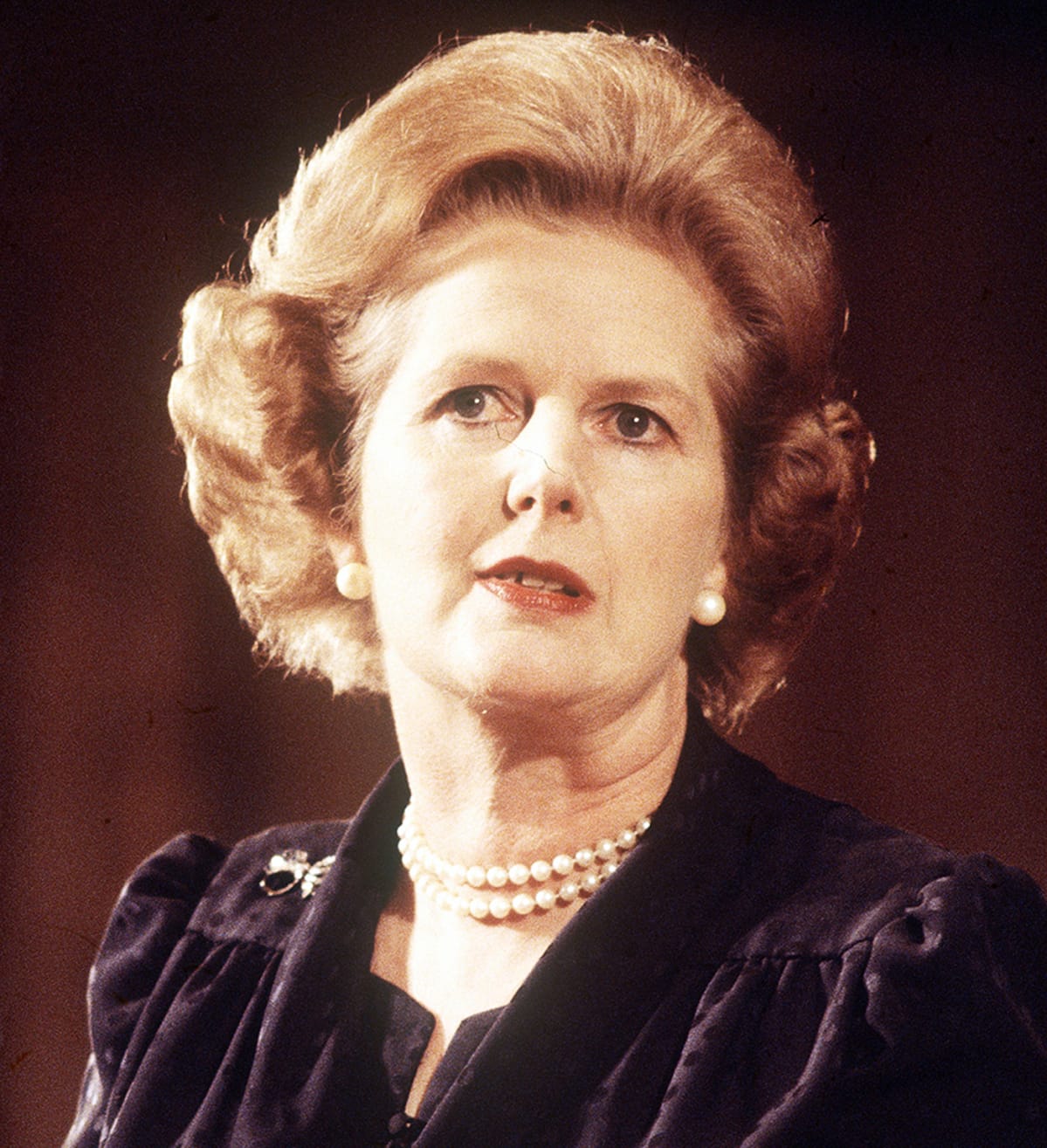 Margaret Thatcher vuonna 1980.