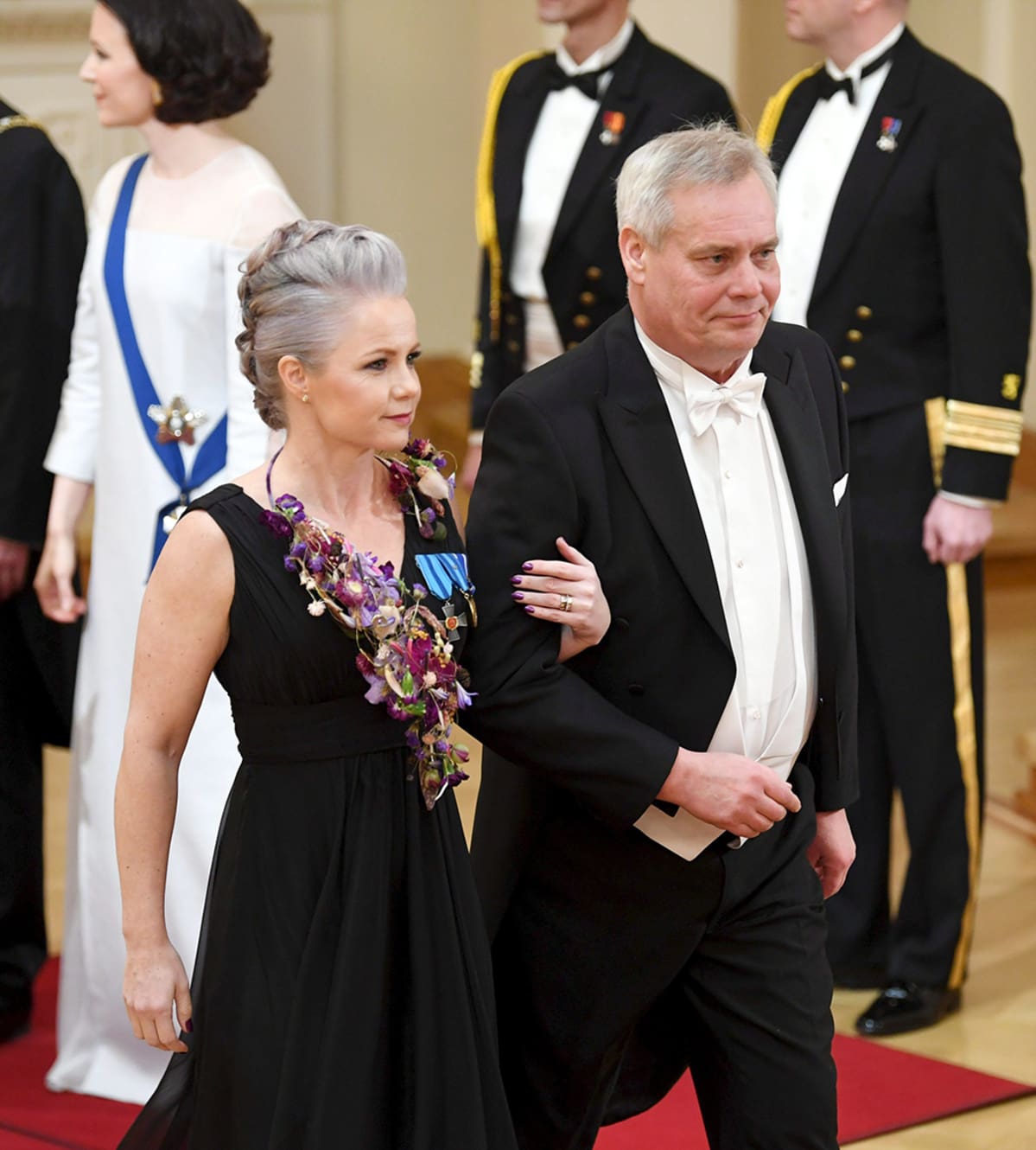 Antti Rinne ja puoliso Heta Ravolainen-Rinne
