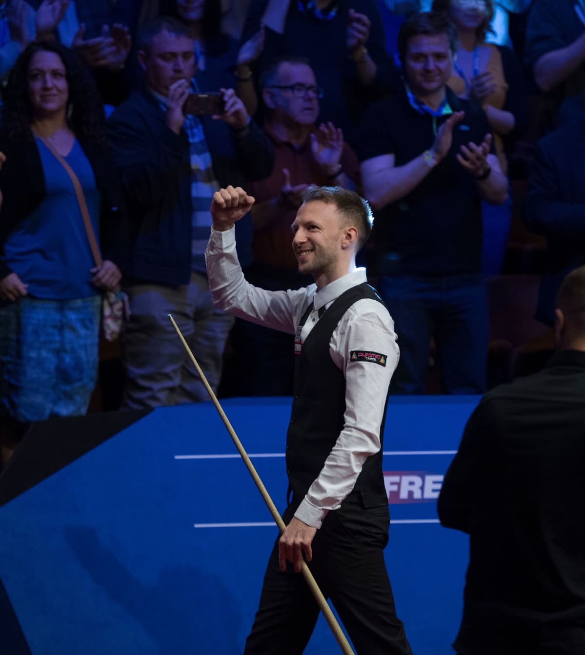Myös hallitseva maailmanmestari Judd Trump on esimerkki pelaajasta, joka pitää huolta fyysisestä kunnostaan.