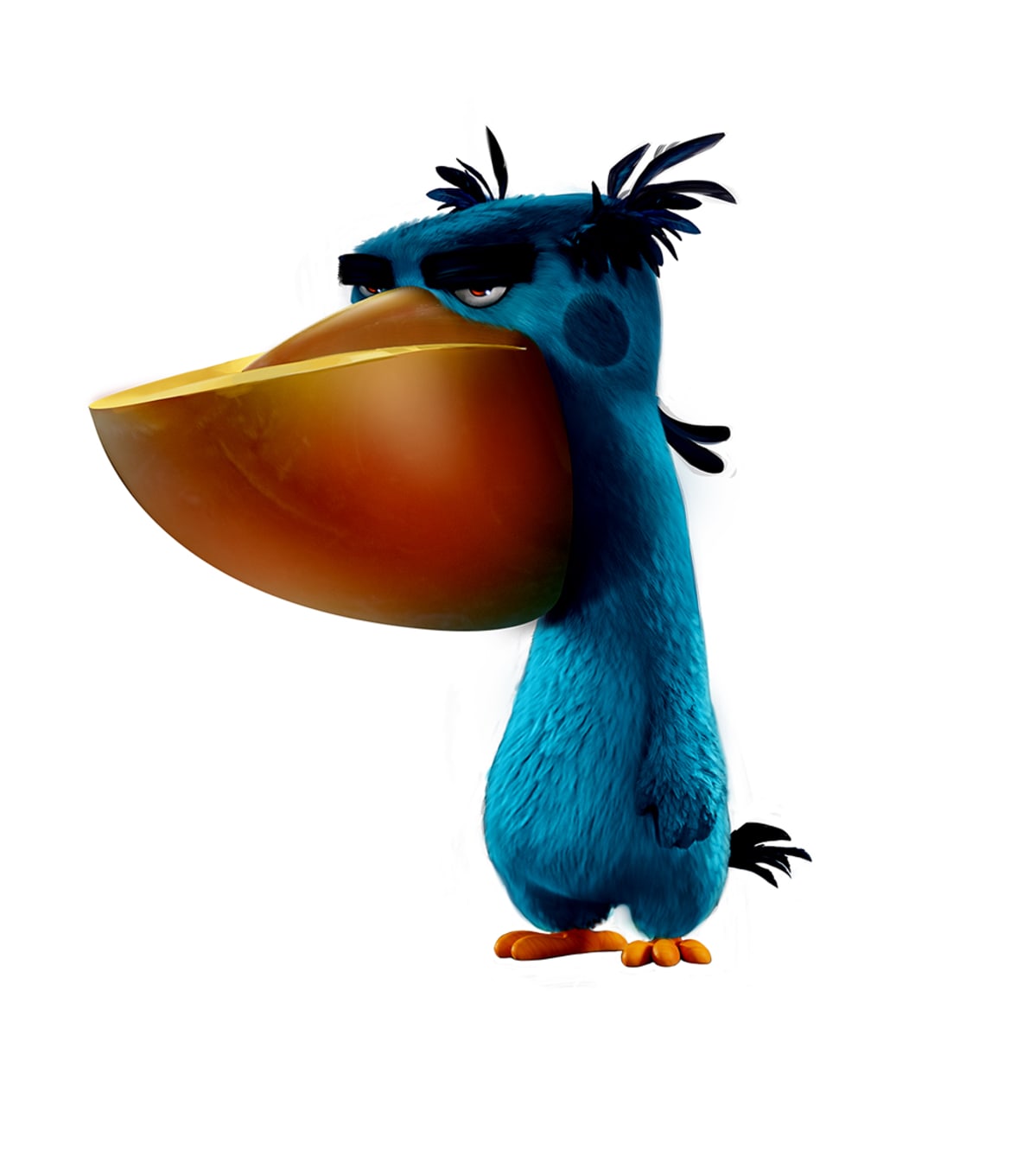 Pelihahmo Angry Birds Evolution pelistä.